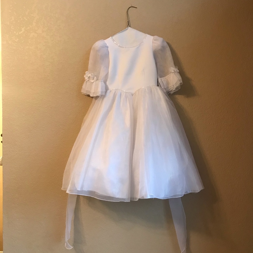 Children’s White Dress